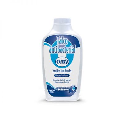 CERO TALCO ANTIBACTRIAL 120GR